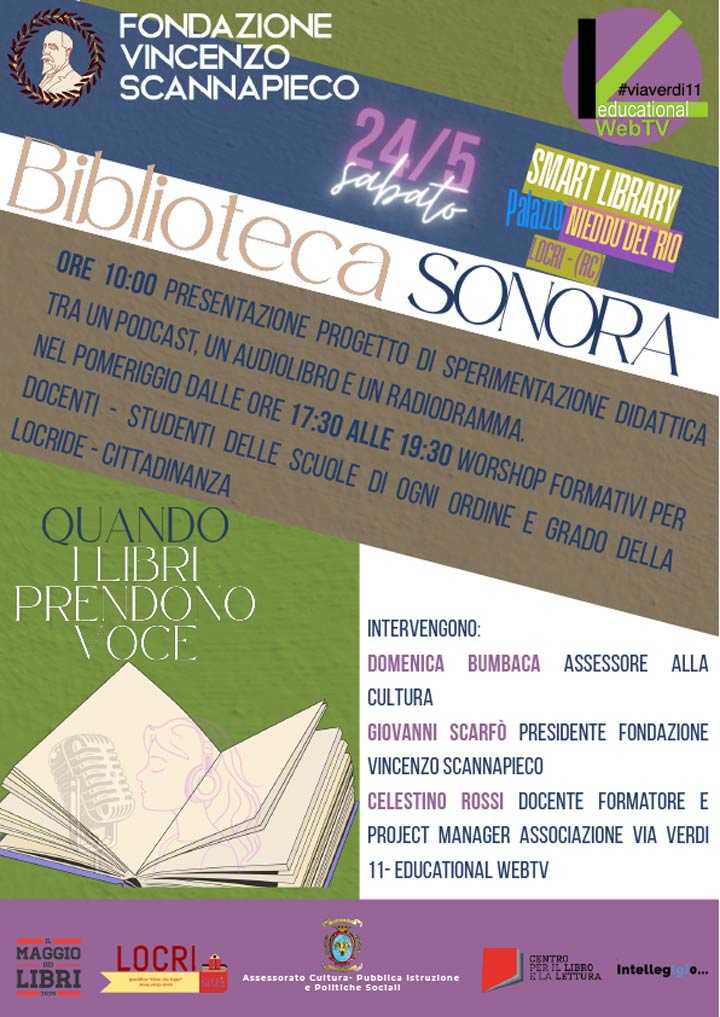 Una biblioteca sonora...per dar voce ai libri